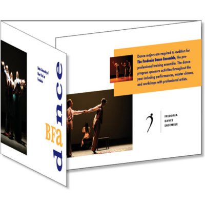 jordannerissa SUNY Fredonia BFA Dance Brochure