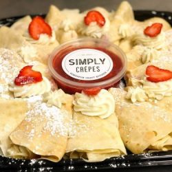 simply crepes food
