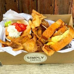 simply crepes food