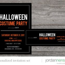 halloween invitation