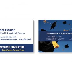 janet rosier business card