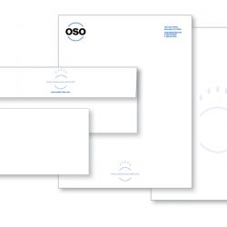 OSO Stationery design