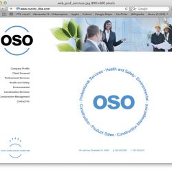 OSO website design