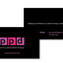 PPD business cards