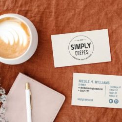 jordannerissa simply crepes business card