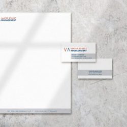 water street management stationery
